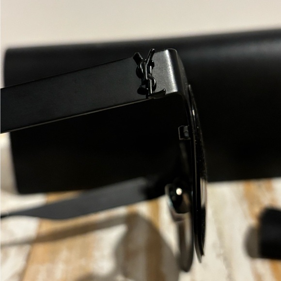 Yves Saint Laurent Black Sunglasses - Picture 2 of 10